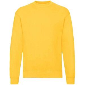 Fruit of the Loom Mens Classic 80/20 Set-in Sweatshirt / Sunflower